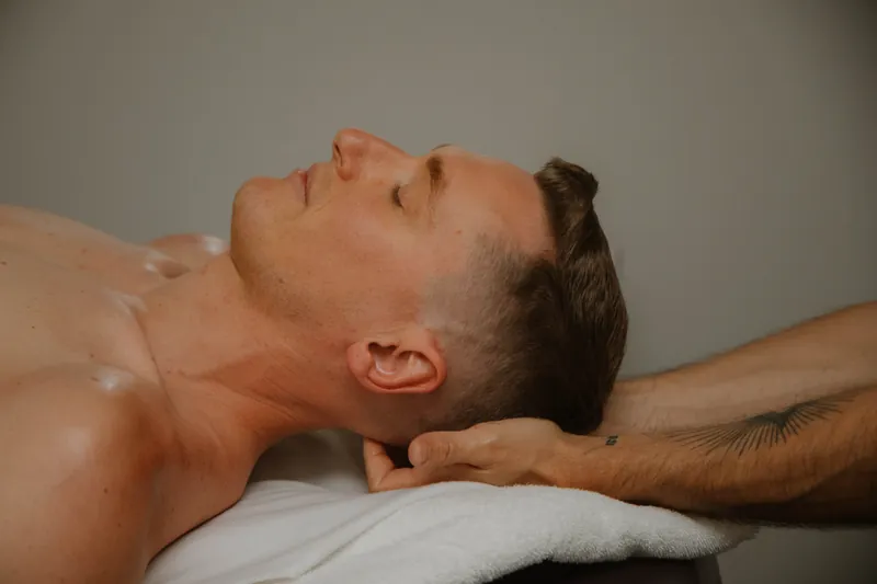Remedial neck release at the base of the skull